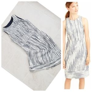 J Crew Italian Tweed Sheath Midi Dress sz 0